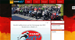 Desktop Screenshot of mrc-neukirchen.de